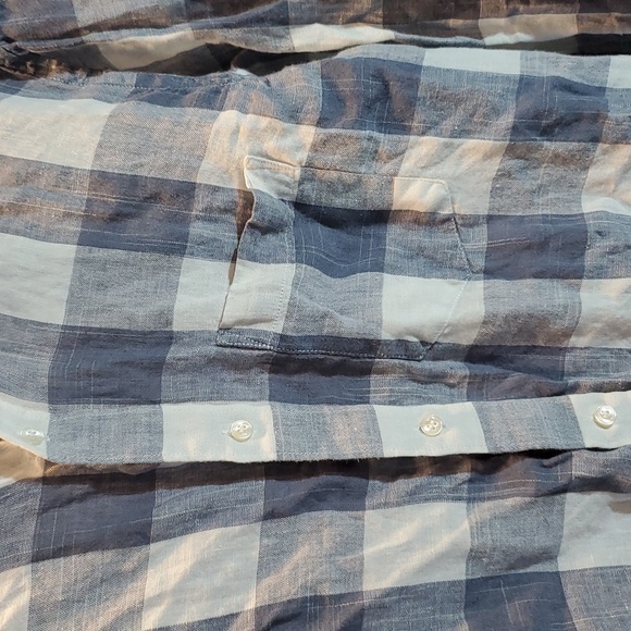 French connection 100% linen button down shirt - Picture 2 of 5